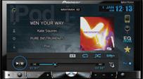 Pioneer do Brasil DVD player AVH-X8580BT, compat�vel com Android