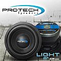 Lan�amento subwoofer Protech Light 8 pol. 420W RMS