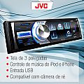 JVC KD-AV300 � um multim�dia com tela de 3 polegadas