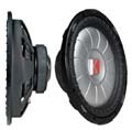 Kicker lan�a subwoofer slim CompVT com 10cm